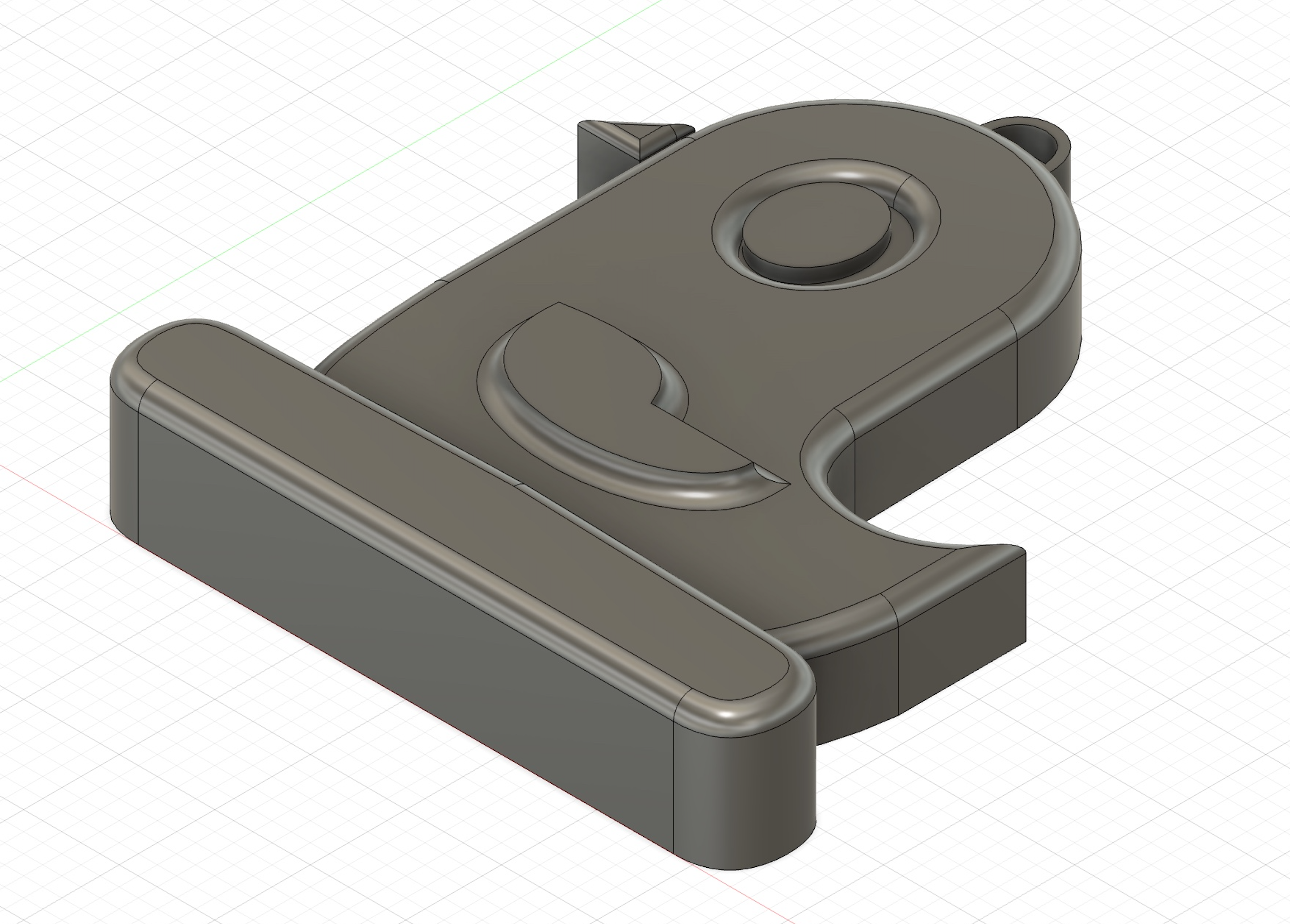 view 2 of bird keychain